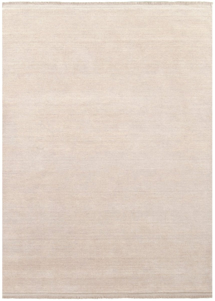 Lamia Beige Hand-Knotted Wool Rug