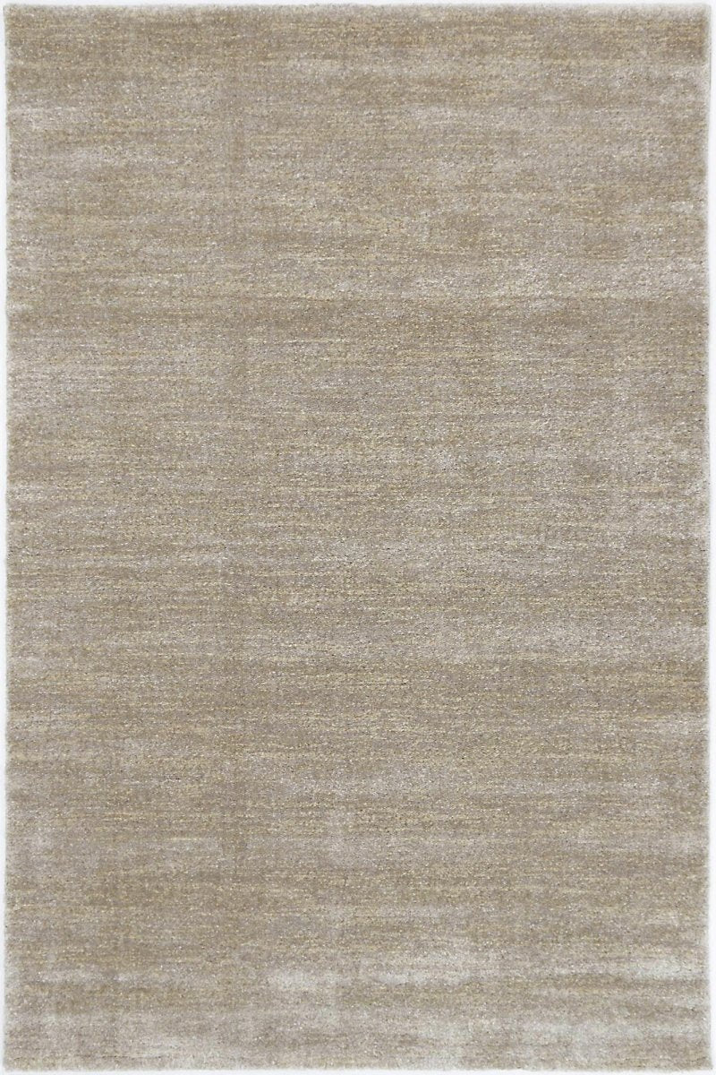 Luster Solid Beige Modern Rug - Ruggy