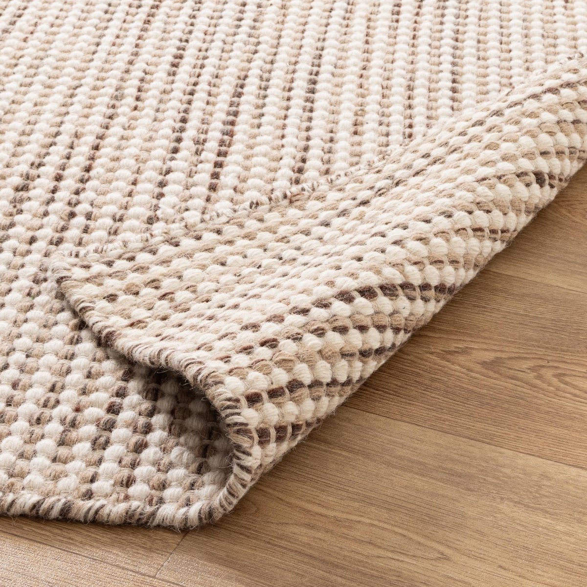 Majesty Beige Wool Rug