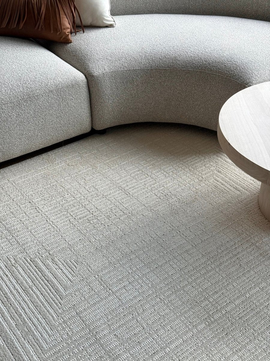 Murray Frames Cream Beige Rug