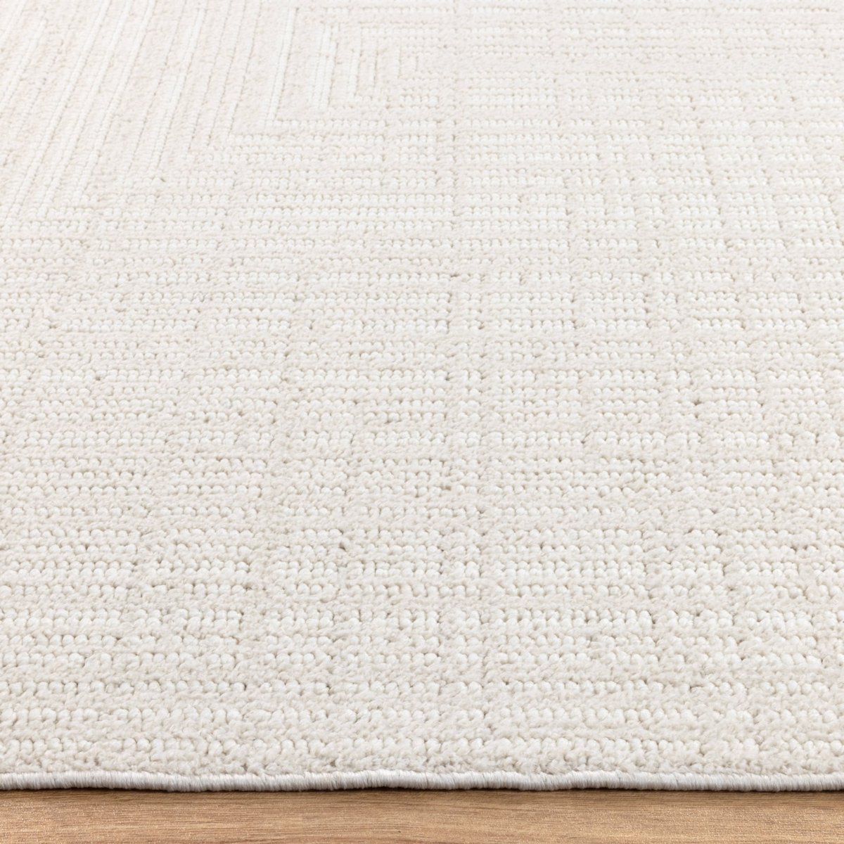 Murray Frames Cream Beige Rug