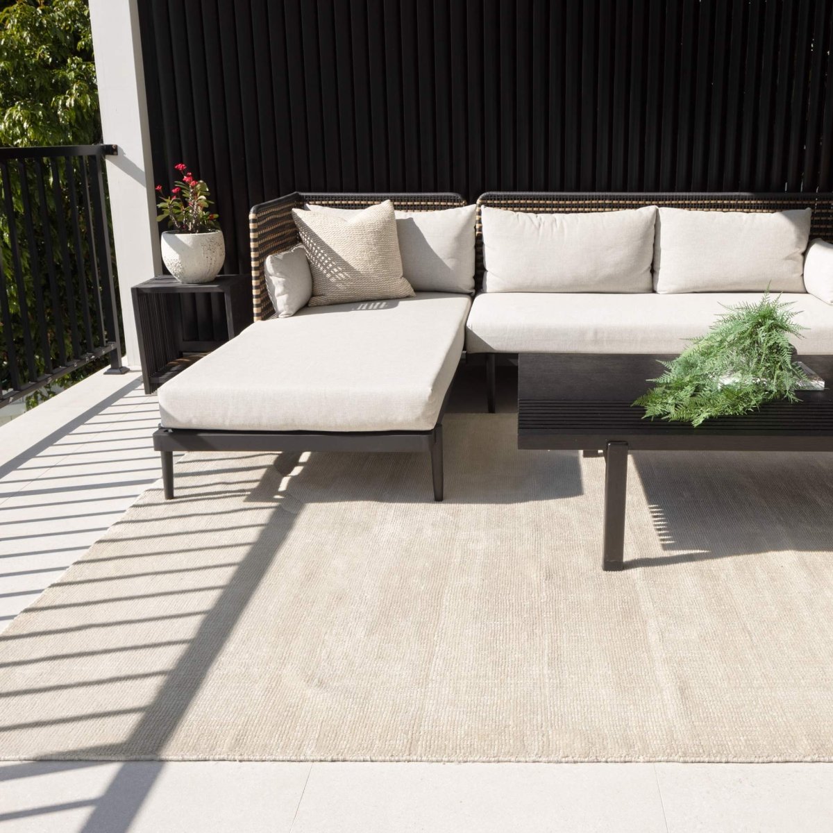 Novara Cream Indoor Outdoor Rug