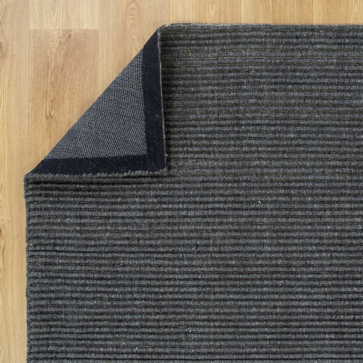 Oriana Cord Slate Wool Rug