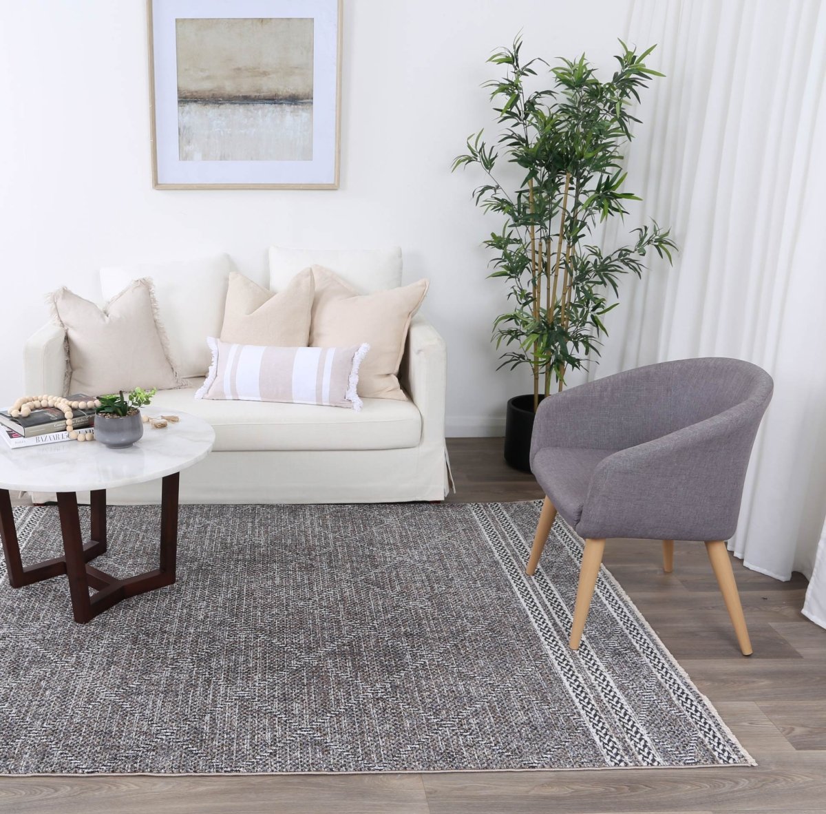 Radiant charcoal contemporary - Ruggy