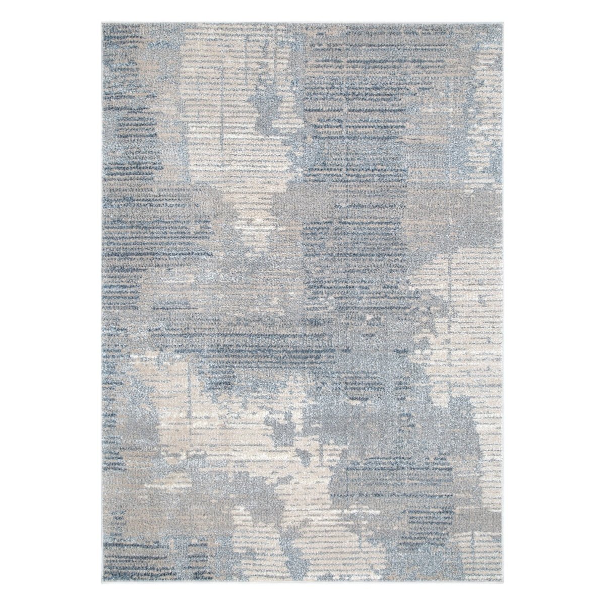 Victoria Abstract Blue Rug