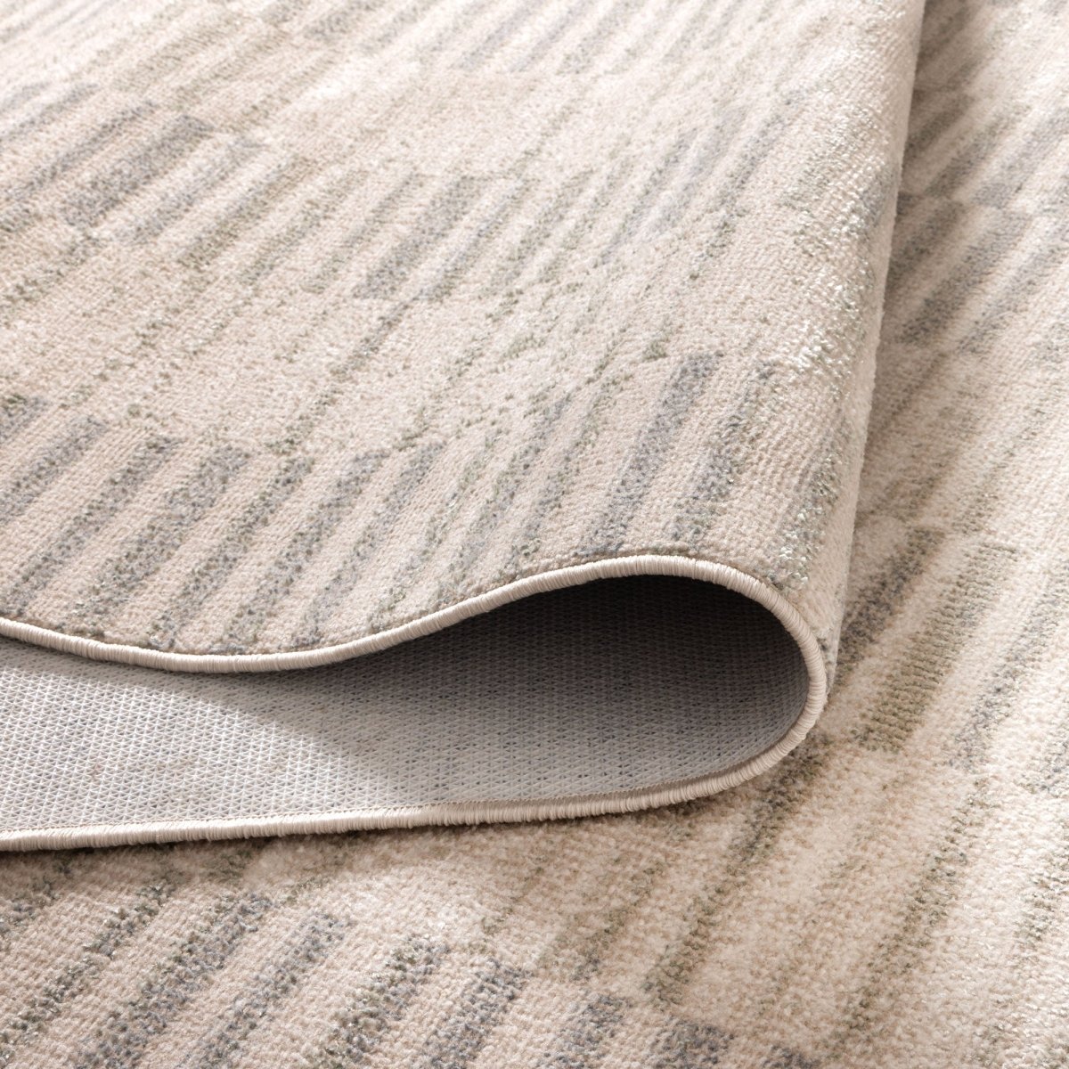 Victoria Lines Neutral Rug