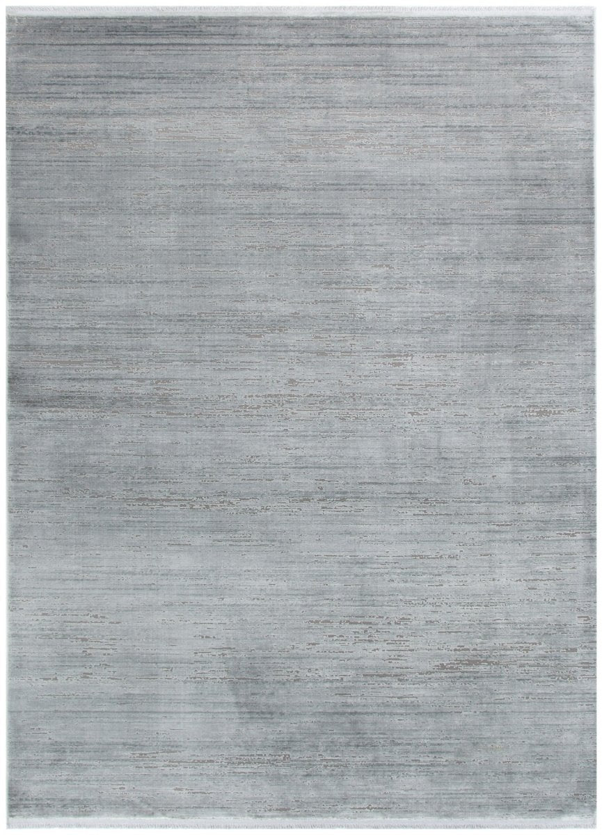 Walwa Distressed Grey Modern Rug
