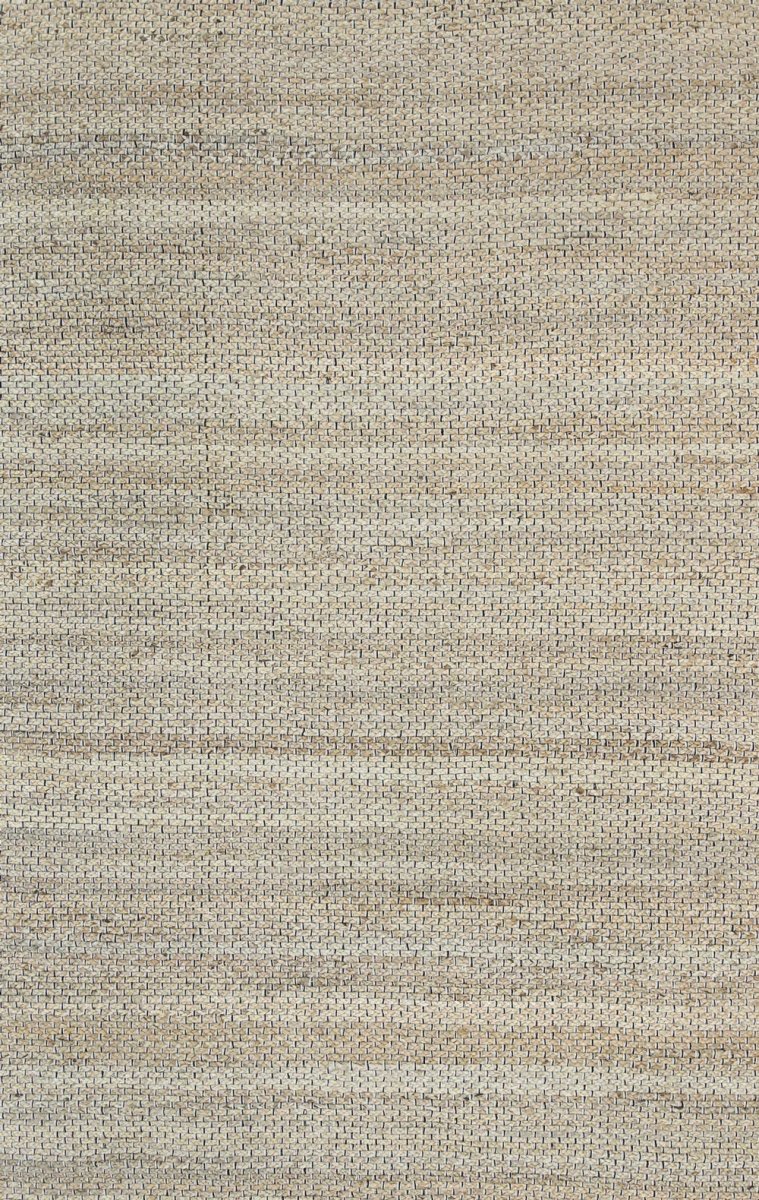 Zen Natural Basket Weave Black Jute Rug - Ruggy