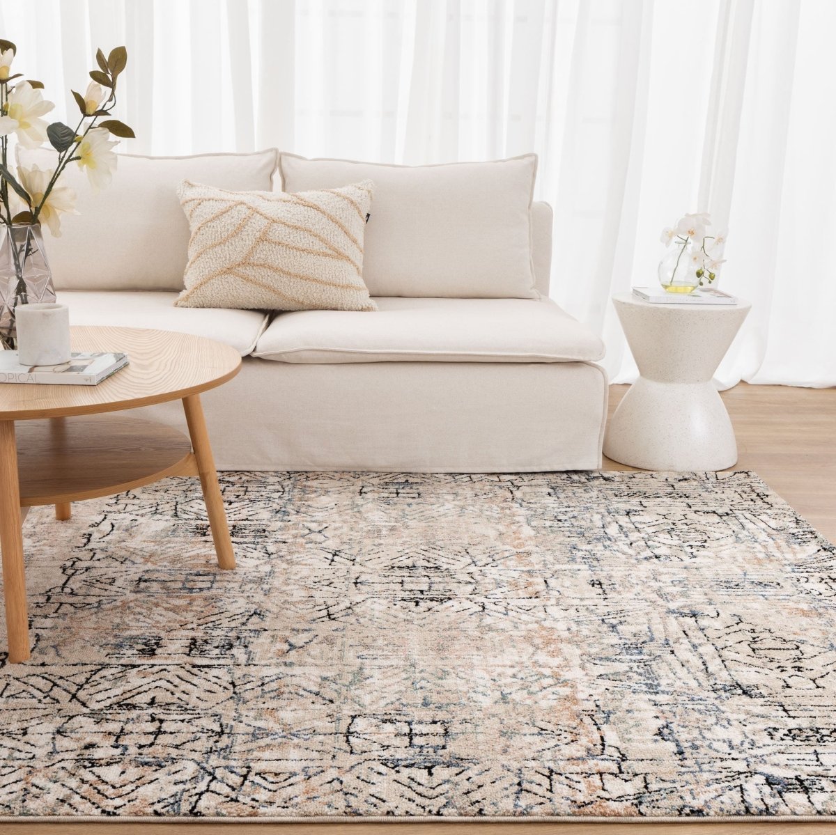 Zenda Graffiti Multi Rug